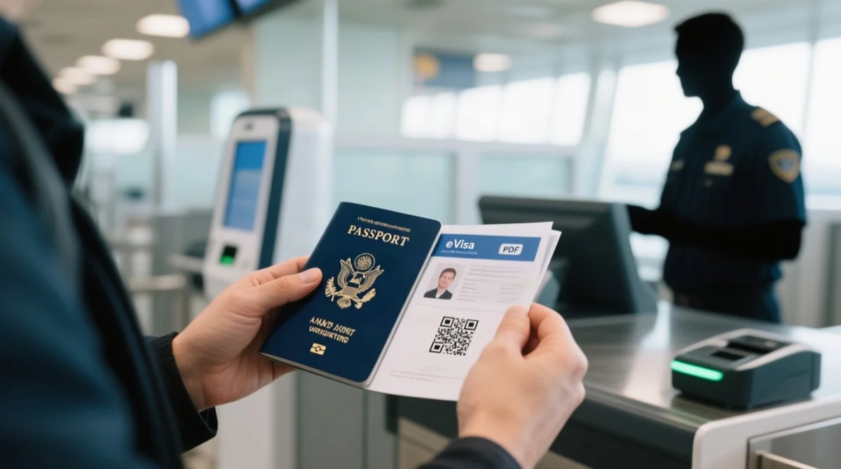 Entry Points for Rwanda eVisa Holders from Europe