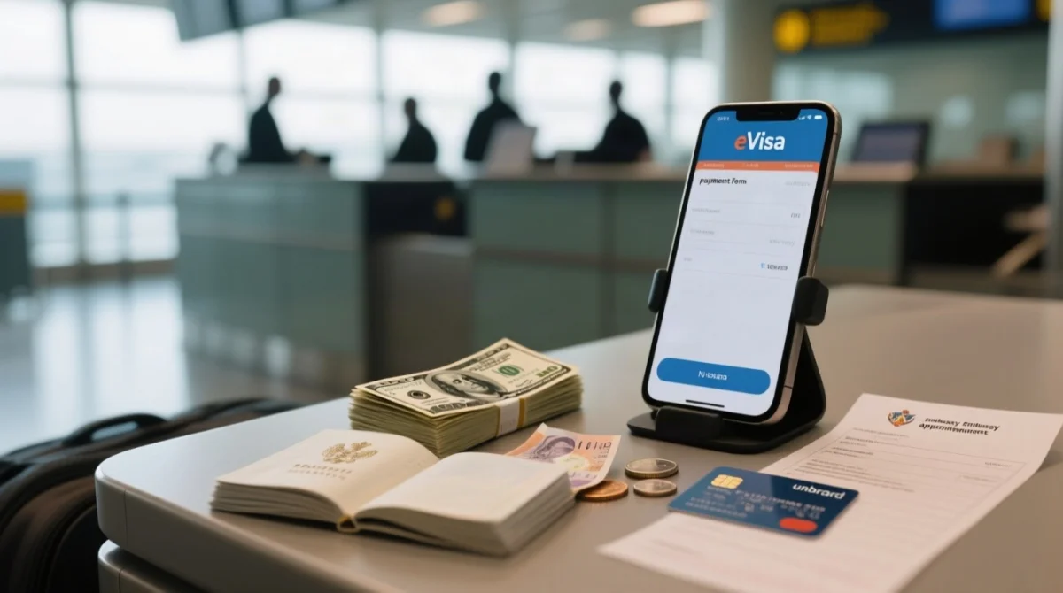 eVisa vs Visa on Arrival vs Embassy: Cost and Speed Compared