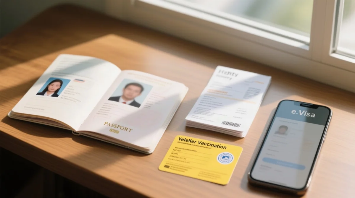 Required Documents, Passport Validity & Health Rules